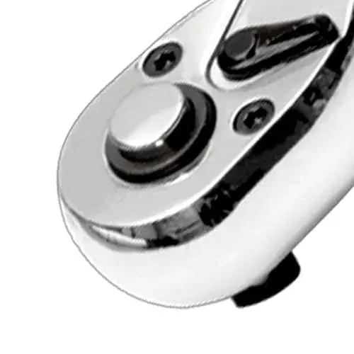 Irimo 1/2 Reversible Pear 125-70-1 Rattle Prateado