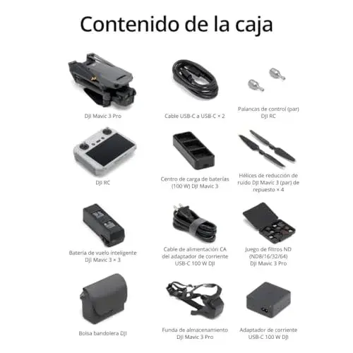 DJI Mavic 3 Pro 4K 20MP Hasselblad Câmara CMOS 4/3 Telefoto DJI Fly More Combo