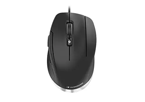 3DConnexion Cadmouse Compact Mouse 1200 DPI USB Preto
