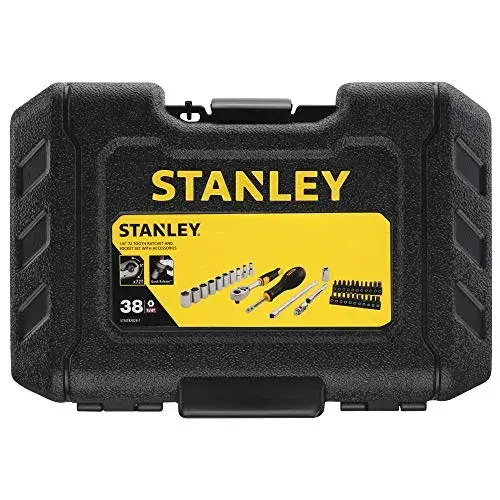 Stanley Jogo de Chaves 1/4″ 38 Peças