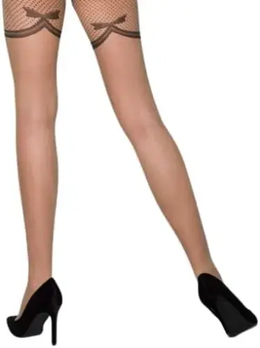 Passion Tiopen 011 Stocking Preto 3/4 20 Den