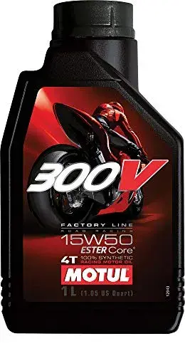 Motul Óleo para Motociclos 15W50 Factory Line 300V/4T