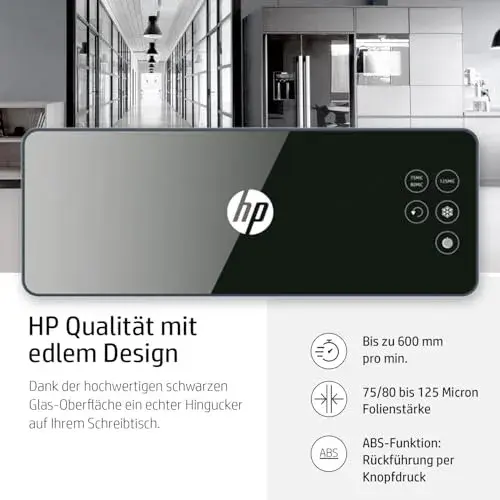 HP Pro 600 Laminadora A4 75/80-125 microns Fácil de usar