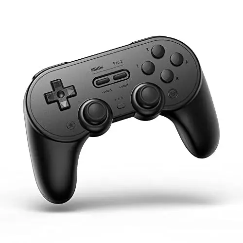 8BitDo Pro2 Gamepad Bluetooth sem fio vibração perfil personalizável Preto
