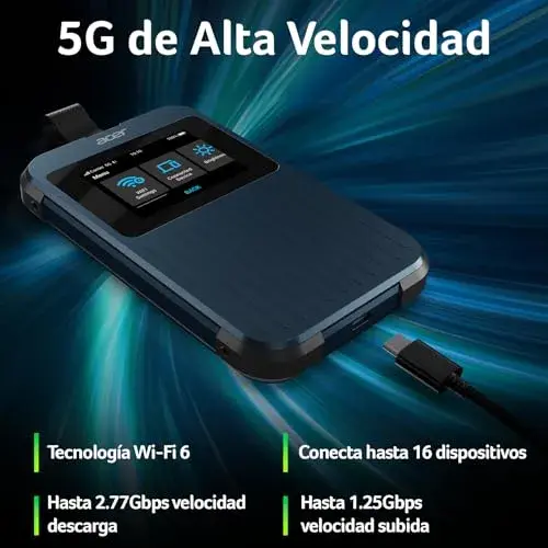 Acer Connect ENDURO M3 Router Wi-Fi 6 5G