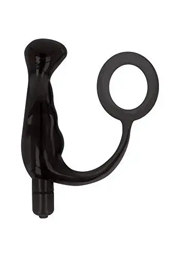 Addicted Toys Estimulador de Próstata Silicone 10cm Preto Pleasure