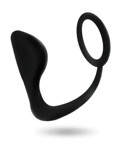 Addicted Toys Plug Anais Plugs com Anel de Gás Preto