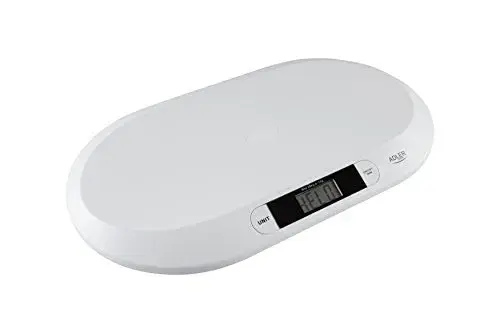 Adler Balança Digital para Bebês até 20kg Prateada Função de Tara