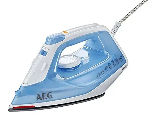 AEG DB5230 2400W Azul e Branco Ferro a Vapor com FunçõesAvançadas