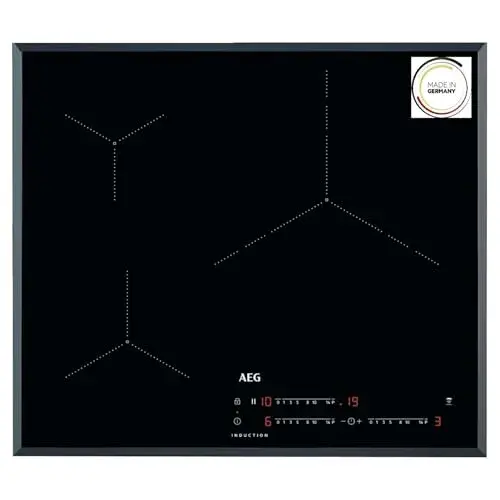 AEG IKB63435FB 7350W Indução Preto Função Hob2Hood