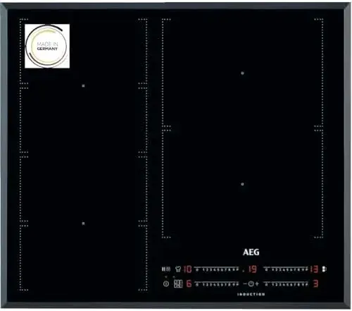 AEG IKE64476FB 7350W Cooktop Indução Preto Controle Touch