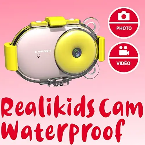Agfa Realikids HD Câmara Dupla Pink Estanque até 10m