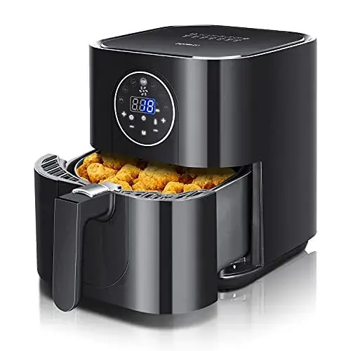 Aigostar Eléctrica Air Fryer Mini Cube 3.5L Multicolorido Ar Quente