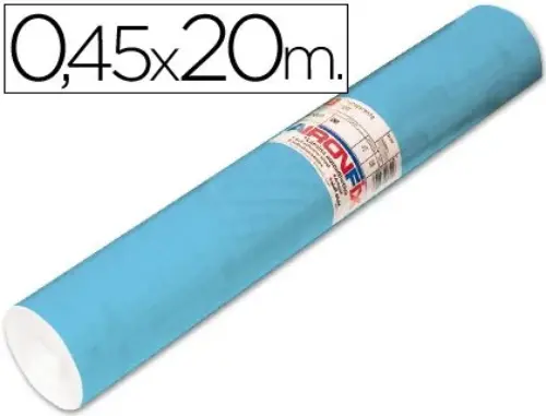 Aironfix Rolo Autoadesivo Azul Mate Claro 45 cm x 20 m