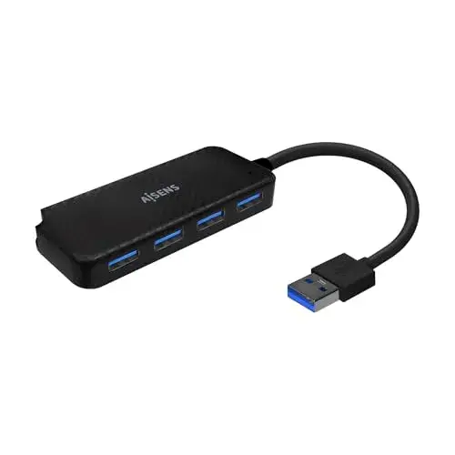 Aisens A106-0713 Hub USB 3.0 4 portas