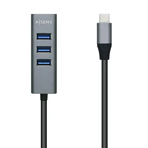 Aisens A109-0508 Hub USB 3.1 Gen1 4 portas