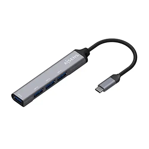 Aisens A109-0541 Hub USB 3.1 Gen1 4 portas