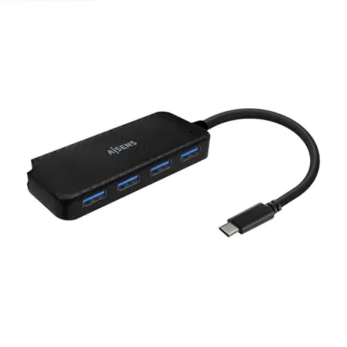 Aisens A109-0715 Hub USB-C 3.2 4 portas