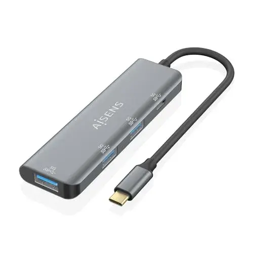 Aisens A109-0762 Hub USB 3.2 Gen 1 Type-C 1 porta
