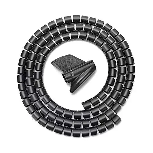 Aisens A151-0406 Organizador de cabos em espiral 25mm Preto