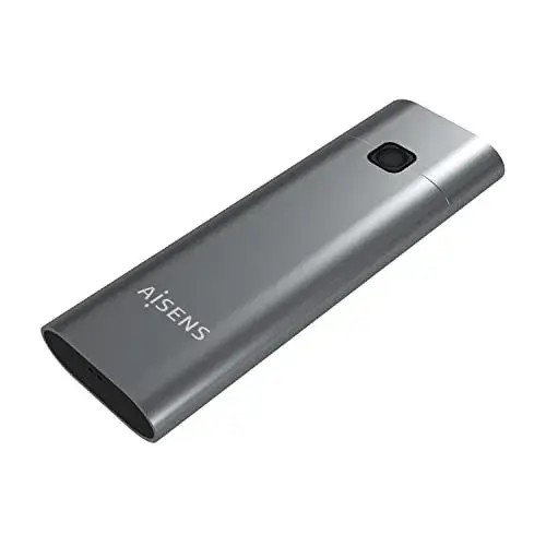 Aisens ASM2-021GR Caixa Externa para Disco SSD M.2 Cinza