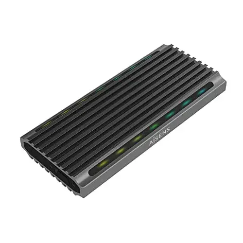 Aisens ASM2-RGB011GR Compartimento SSD Cinzento