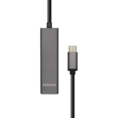 Aisens Hub USB C 4x USB A Fêmea 15cm