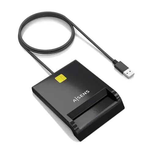 Aisens Leitor de Cartões de Cidadão ascr-sn06-bk USB preto