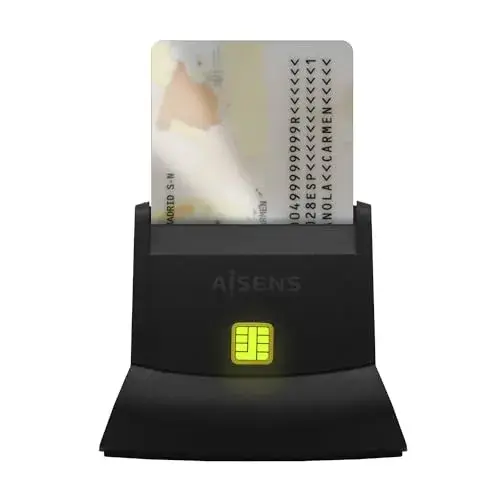 Aisens Leitor de Cartões Inteligentes Preto USB
