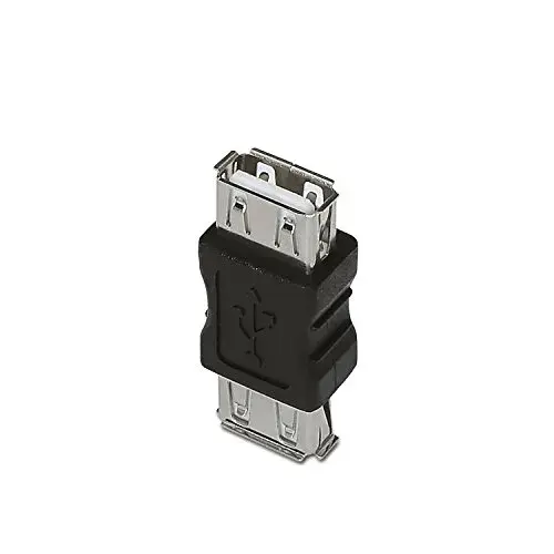 Aisens A1030037 Adaptador USB 2.0 Fêmea Fêmea