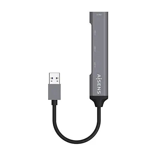 Aisens A106-0540 Hub USB 3.0 Fêmea 4 Portas