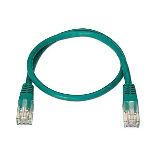 Aisens A1330193 Cabo de Rede RJ45 Cat5e UTP 50cm Verde