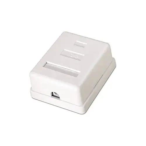 Aisens A139-0301 Caixa de Surface Conexão RJ45 Cat.6 Branco