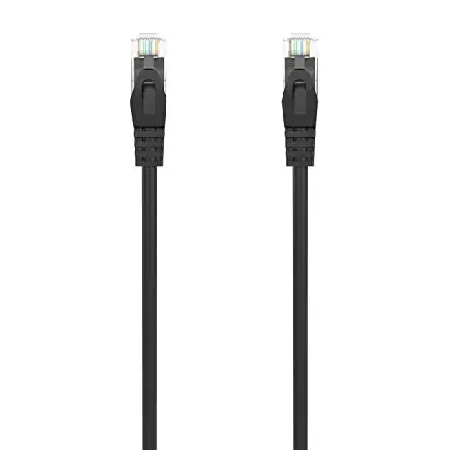 Aisens A145-0586 Cabo de Rede RJ45 UTP Cat 6A 50cm Preto