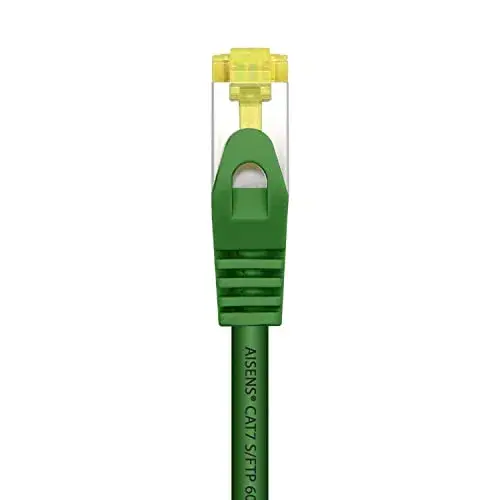 Aisens A146-0482 Cabo de Rede RJ45 CAT.7 1.0M Verde
