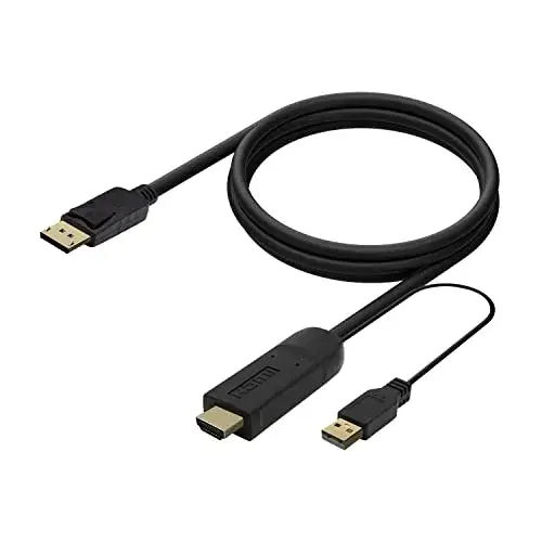 Aisens Cabo DisplayPort HDMI USB 1,8m