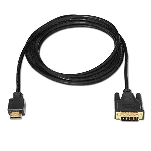 Aisens Cabo DVI a HDMI 1.8m Macho Preto