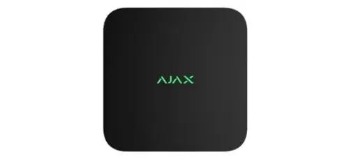 Ajax Gravador NVR 8 canais Preto