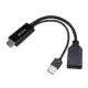 Akasa Cabo HDMI Macho Displayport Fêmea 250m