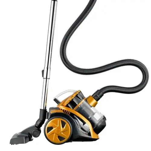 Alfa 33078 2400W Aspirador cilíndrico sem bolsa Dourado