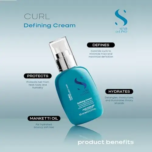 Alfaparf Semi Di Lino Curls Defining Cream Fixação Forte