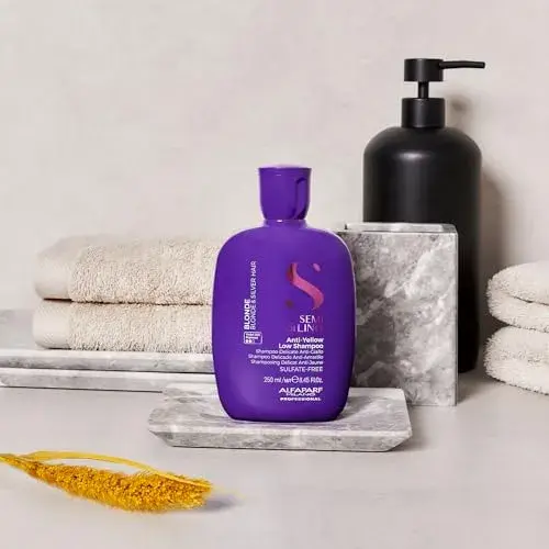 Alfaparf Semi di Lino Shampoo Anti-Yellow Blonde&Silver 250ml