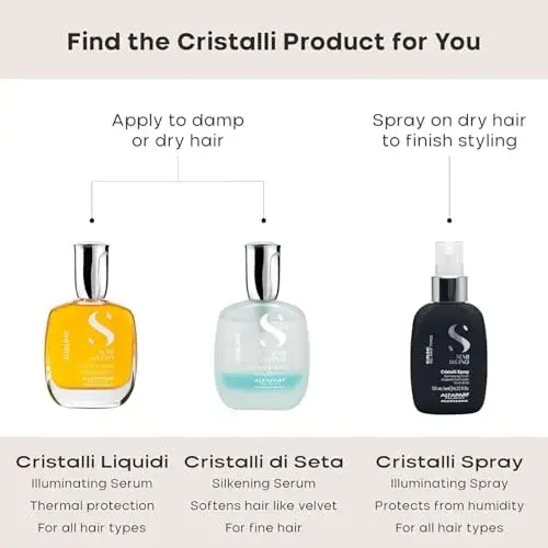 Alfaparf Semi Di Lino Sublime Cristalli Seta Serum 45ml