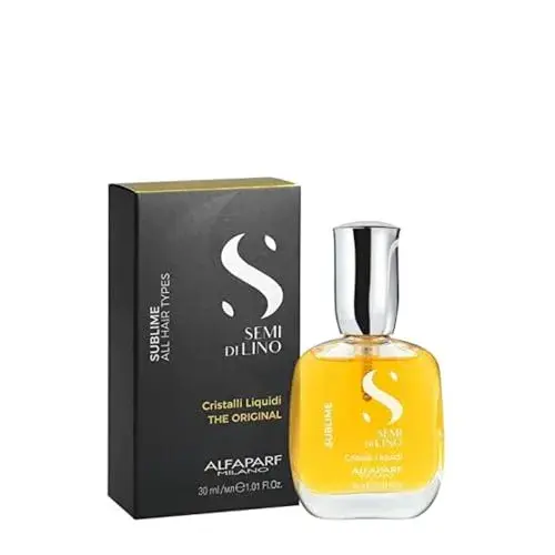 Alfaparf Semi di Lino Sublime Cristalli Spray 30ml Brilho e Maciez