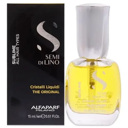Alfaparf Semi Di Lino Sublime Cristalli Spray Capilar Brilhante e Macio 15ml