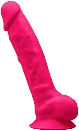 Alive Adam Penis Realístico Fúsia 19 cm