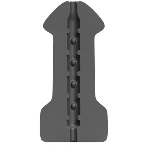 All Black Masturbador Real Skin Touch Preto