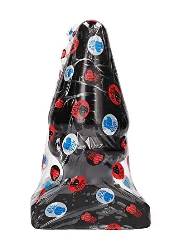 All Black Plugue Anal Todo Preto 28,5 cm