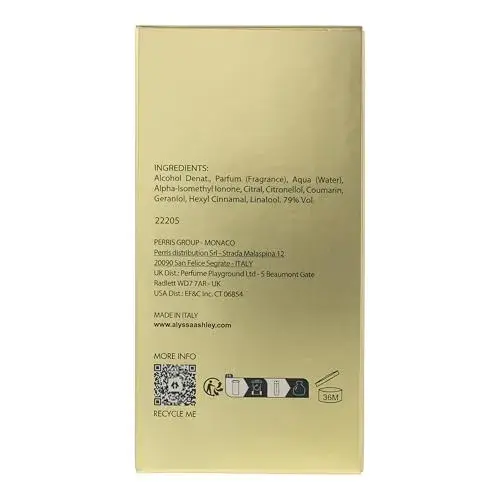 Alyssa Ashley Ambre Rouge Perfume Unissexo