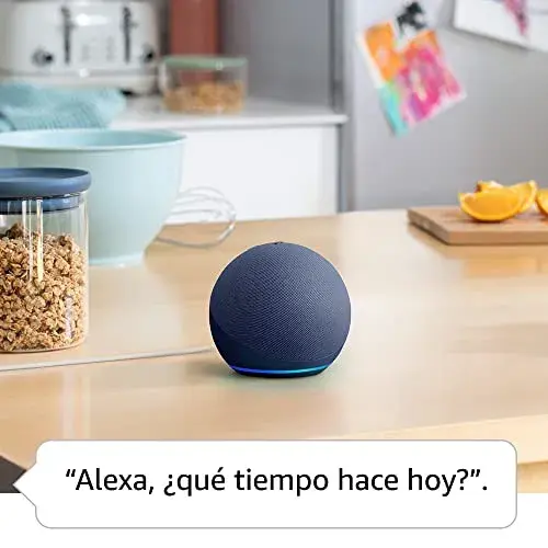 Amazon Echo Dot 5ª Geração Assistente Virtual Áudio Potente Conectividade Wi-Fi Preto